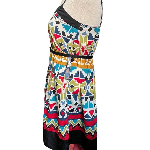 Just Ginger Aztec dress size Medium multicolored - Picture 6 of 8